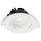 Satco 12W LED Downlight, Gimbal 3.5 in, CCT Select, Round, Remote Driver, White, 840L 120V S11624R1 - alternate 3